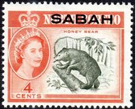 [North Borneo Postage Stamps of 1961 Overprinted "SABAH", type A1]