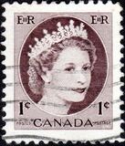[Queen Elizabeth II - Normal Paper, See 1962 for Fluorescent Stripes, տեսակ GT]