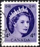 [Queen Elizabeth II - Normal Paper, See 1962 for Fluorescent Stripes, տեսակ GT3]