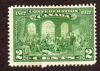[The 60th Anniversary of the Founding of the Dominion of Canada, Inscription: "1867 Confederation 1927", 類型 AS]