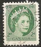 [Queen Elizabeth II - Normal Paper, See 1962 for Fluorescent Stripes, jenis GT1]