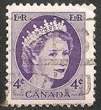 [Queen Elizabeth II - Normal Paper, See 1962 for Fluorescent Stripes, jenis GT3]