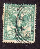 [Definitives - Eagle with Coat of Arms - Victor Emmanuel III, 1869-1947, type AJ]