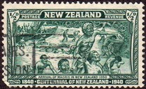 [The 100th Anniversary of Proclamation of British Sovereignty over New Zealand, type CU]