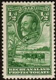 [King George V and Landscape, type AL]