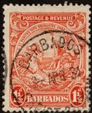 [New Colonial Seal - Inscription "POSTAGE & REVENUE", Tipi V3]