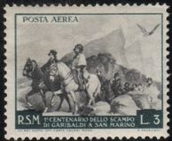 [Airmail - The 100th Anniversary of Garibaldi's Refuge to San Marino, type EN1]