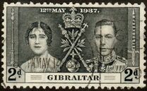 [King George VI Coronation, type O1]