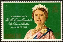 [The 80th Anniversary of the Birth of Queen Elizabeth, type KA]