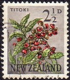 [Motivi locali - Fiori - Filigrana: NZ e stella multiple - Tipografia: De La Rue & Co. Ltd., Scrivi GU]