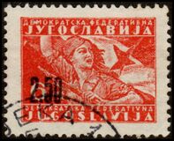 [No. 501 & 503 In Different Colors Surcharged, type ER4]