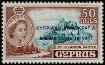 [Stamps of 1955 Overprinted, 類型 BU7]
