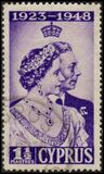 [The 25th Wedding Anniversary of King George VI and Queen Elizabeth, type AX]