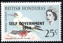 [Birds - Stamps of 1962 Overprinted "SELF GOVERNMENT - 1964", tegund CG4]