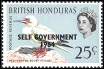 [Birds - Stamps of 1962 Overprinted "SELF GOVERNMENT - 1964", tegund CG4]