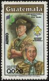 [Airmail - The 75th Anniversary of Boy Scout Movement, type AHM]