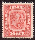 [King Christian IX and Frederik VIII - Different Watermark, type G20]