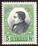 [The 150th Anniversary of the Birth of Jonas Hallgrimsson, տեսակ EJ]