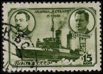 [Polar Driftage of Soviet Icebreaker, Sedov, type MO]