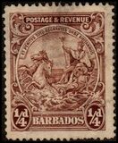 [New Colonial Seal - Inscription "POSTAGE & REVENUE", 유형 V]