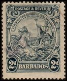 [New Colonial Seal - Inscription "POSTAGE & REVENUE", 유형 V4]