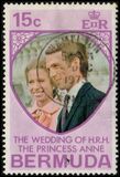 [Boda de la princesa Ana con Mark Phillips., tipo FV]