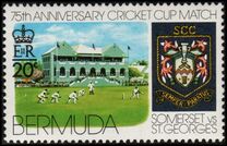 [The 75th Anniversary of St. George's v. Somerset Cricket Cup Match, type HK]