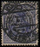 [German Empire Postage Stamps Overprinted, type B4]