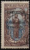 [Middle Congo Postage Stamps Overprinted "CAMEROUN Occupation Francaise", typ D9]