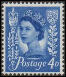 [Definitive Issue - Queen Elizabeth, New Value, type A2]