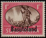 [South Africa Postage Stamps Overprinted, 類型 E1]
