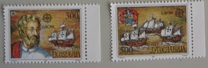 [EUROPA Stamps - The 500th Anniversary of the Discovery of America, ประเภท CTD]