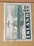 [Airmail - Airplane over Mountains, type DA]