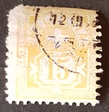 [Helvetia - Cross & Shield - Fiber Paper, प्रकार L6]
