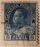 [King George V in Admiral Uniform - New Colors and Values, 유형 AD14]