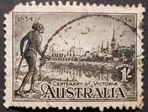 [The 100th Anniversary of the Colonization of Victoria, type Q5]