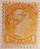 [Queen Victoria - Size: No. 1-1C 17 x 21 mm, No. 2-3a: 20 x 24mm. For Earlier Issues, see British Canada, type B3]