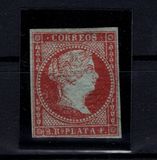 [Queen Isabella II - Bluish Paper, type A2]
