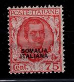 [Italian Postage Stamps Overprinted "SOMALIA ITALIANA", type T6]
