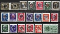 [Italian Postage Stamp Overprinted "PROVINZ LAIBACH LJUBLJANSKA POKRAJINA", tip C]
