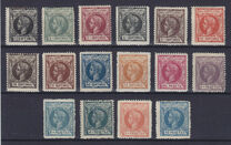 [Issue of 1903 - Blue Control Number on Back Side, type D]