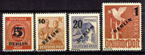 [Overprinted "Allied Occupation Zone" Stamps, type T]