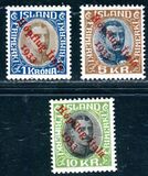 [Overprinted "Hópflug Ítala 1933", type AY]