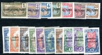 [Middle Congo Postage Stamps Overprinted "OUBANGUI-CHARI-TCHAD", type A]