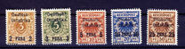 [German Stamps - Overprinted, type A]