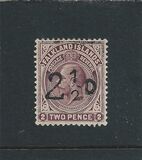 [No. 41a Surcharged, tip J]