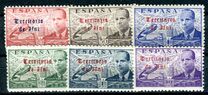 [Airmail - Spanish Postage Stamps Overprinted in Gothic Script, tip M]