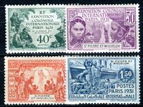 [International Colonial Exhibition, Paris, Key-types inscribed "ST PIERRE ET MIQUELON", වර්ගය V]