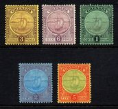 [Coat of Arms - Stripped Paper, type Q]