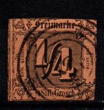 [Value Stamps - Black Print on Colored Paper, type A]